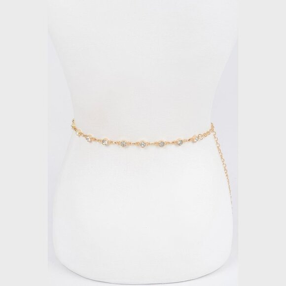 Stone Chain Layered Belt - Picture 3 of 4